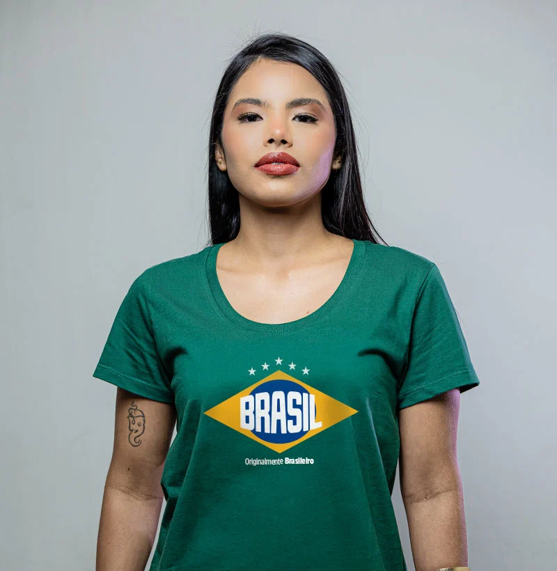 Camiseta Originalmente Brasileiro