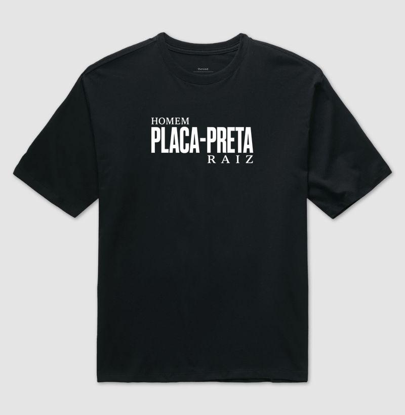 Homem Raiz | Placa Preta