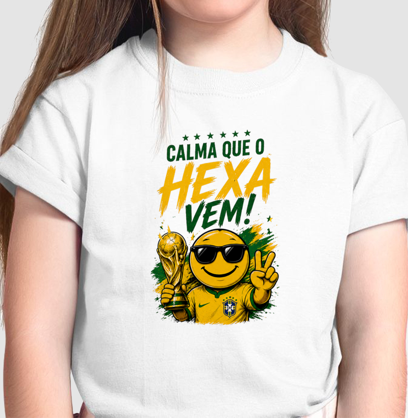 😎🏆 CALMA QUE O HEXA VEM! – A CAMISA DE QUEM CONFIA