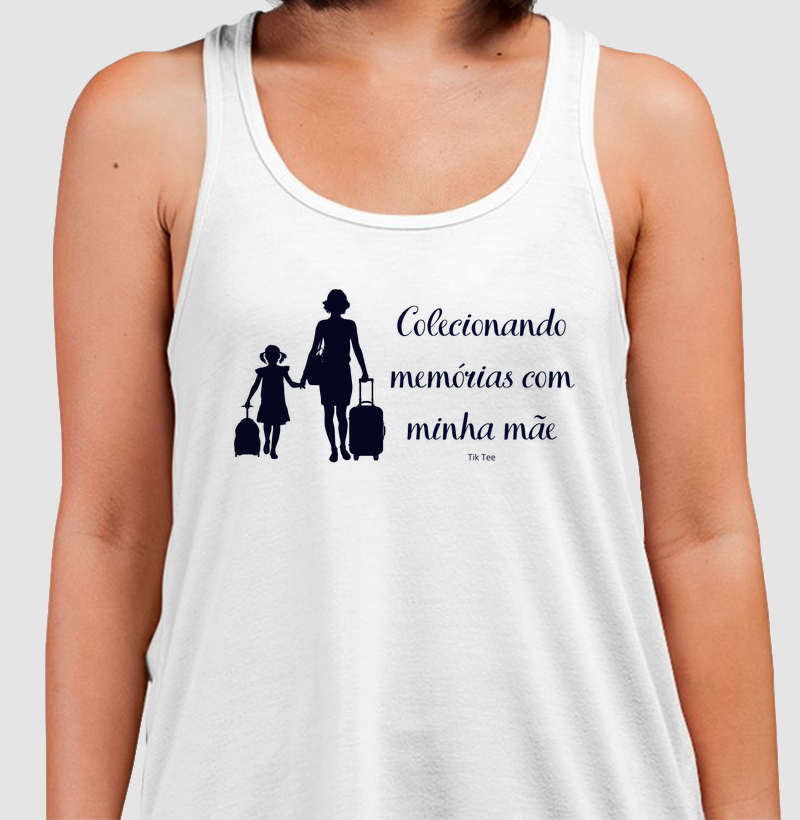 Colecionando momentos com minha mãe - filha