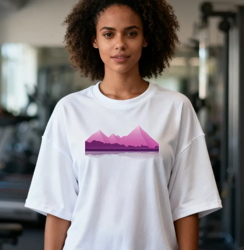 Camiseta Oversized Alma Outdoor | Montanhas