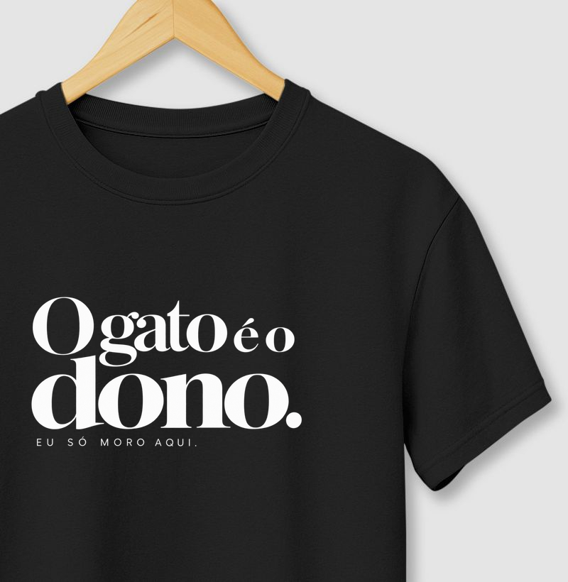 O gato é o dono...