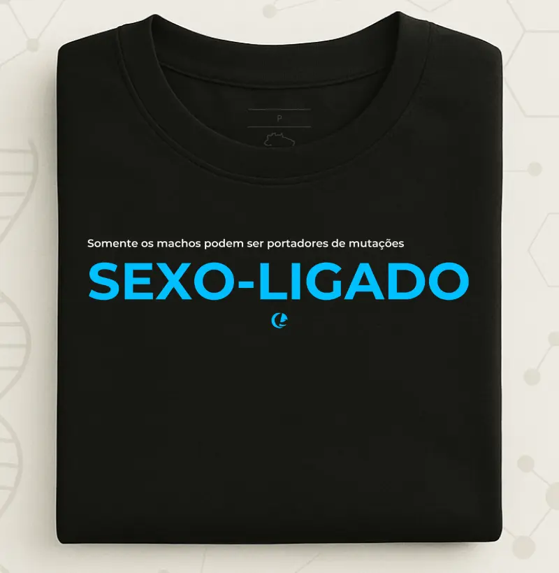 Camiseta Mutações - Sexo Ligado