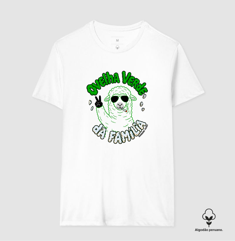 Ovelha Verde da Família Algodão Peruano