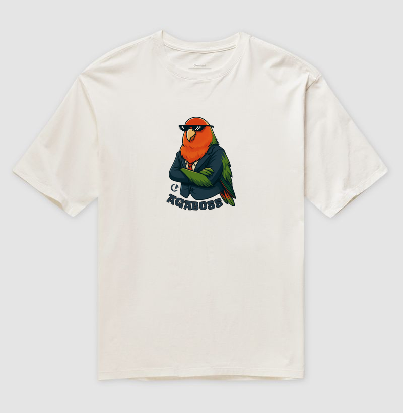 Camiseta Oversized - Comic AgaBoss 