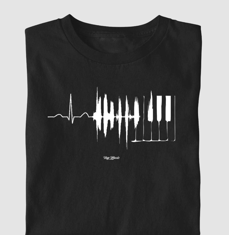 Wave Piano Distorted