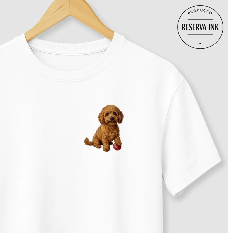 Maltipoo Marrom Minimalista