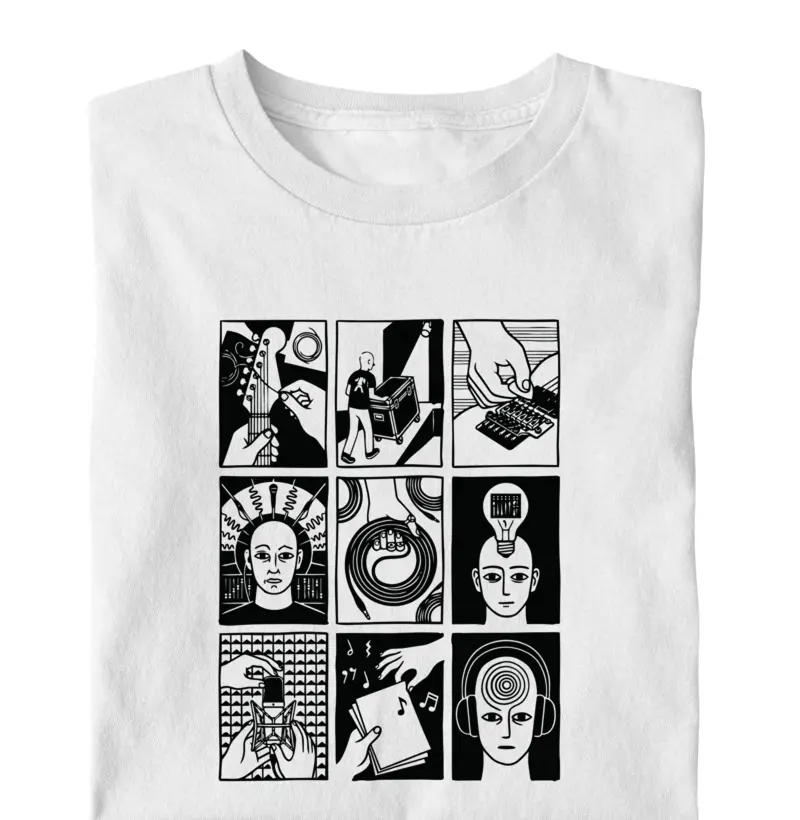 Camiseta Vida de músico