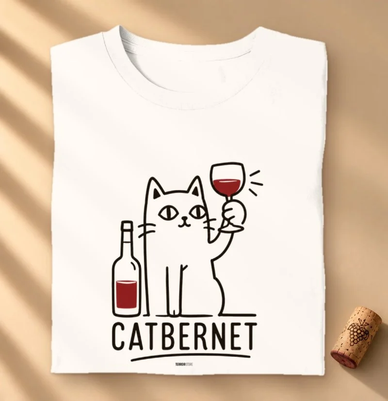 Camiseta Vinho - Catbernet