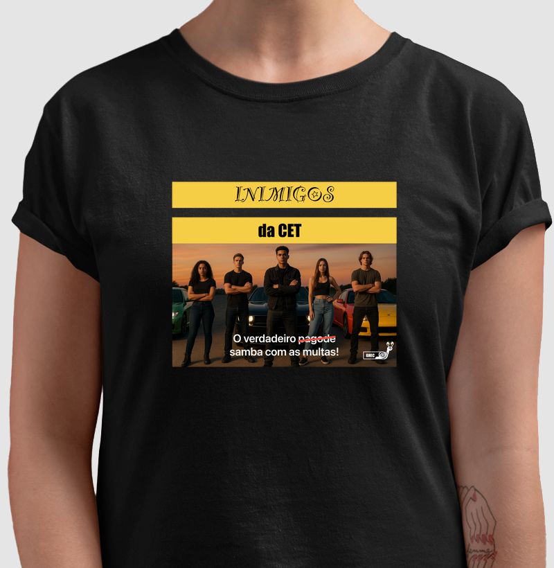 Camiseta - Inimigos da CET