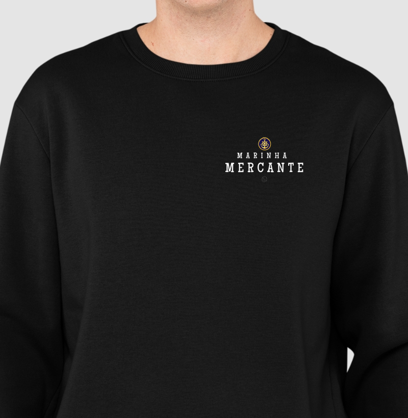 Suéter Marinha Mercante Minimalista 
