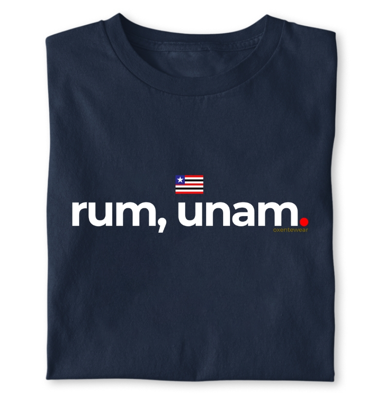 Camiseta Rum, unam | OxenteWear