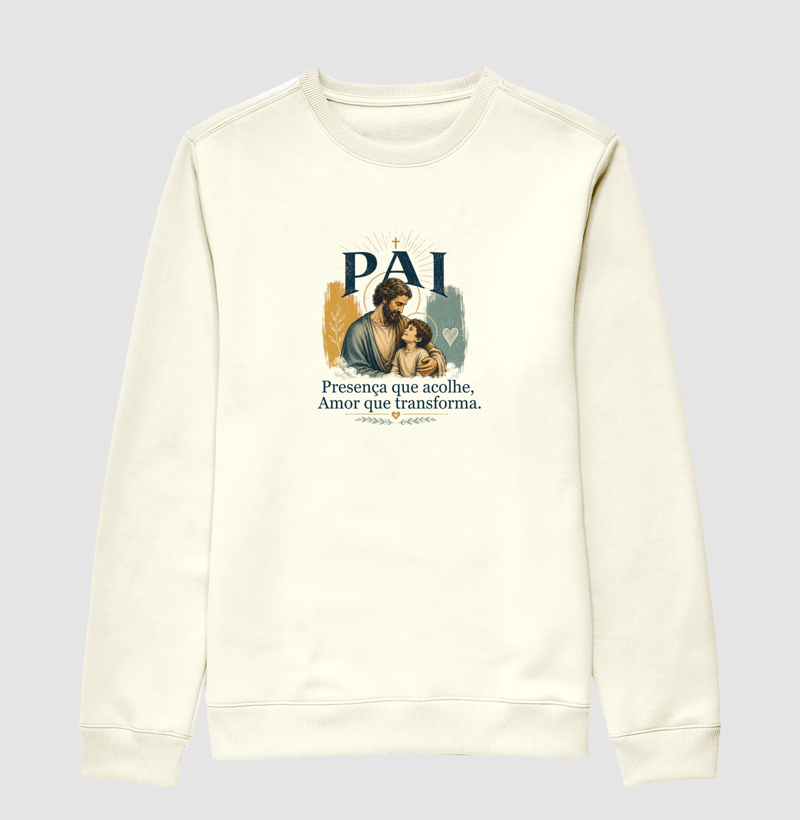 Pais - Moletom "José Color" - Branco ou Areia