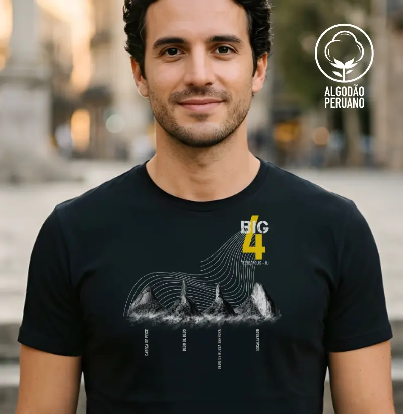 Camiseta Clássicos do Brasil | Big 4 Serra dos Órgãos