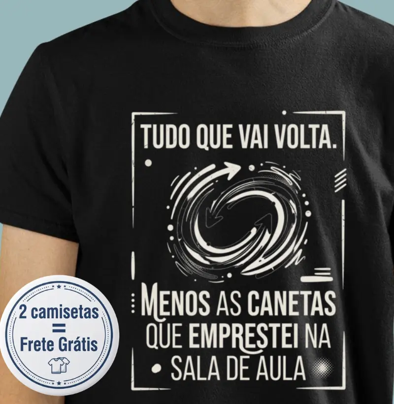 Camiseta Premium Professor/Pedagogo