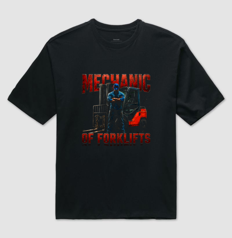 Mecânico de Empilhadeira 2  - Camiseta Oversized