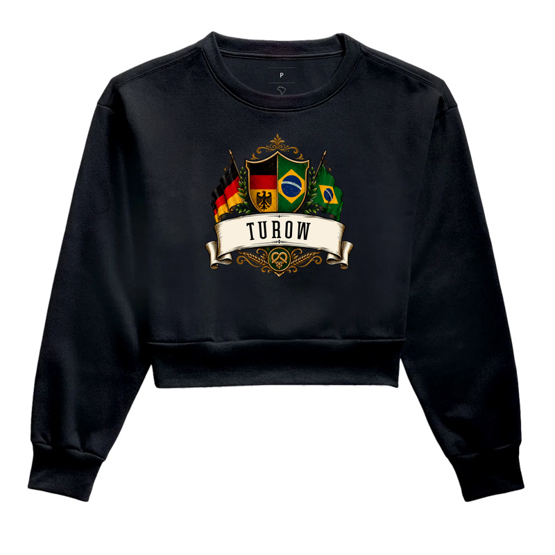 Turow  - Cropped Moletom