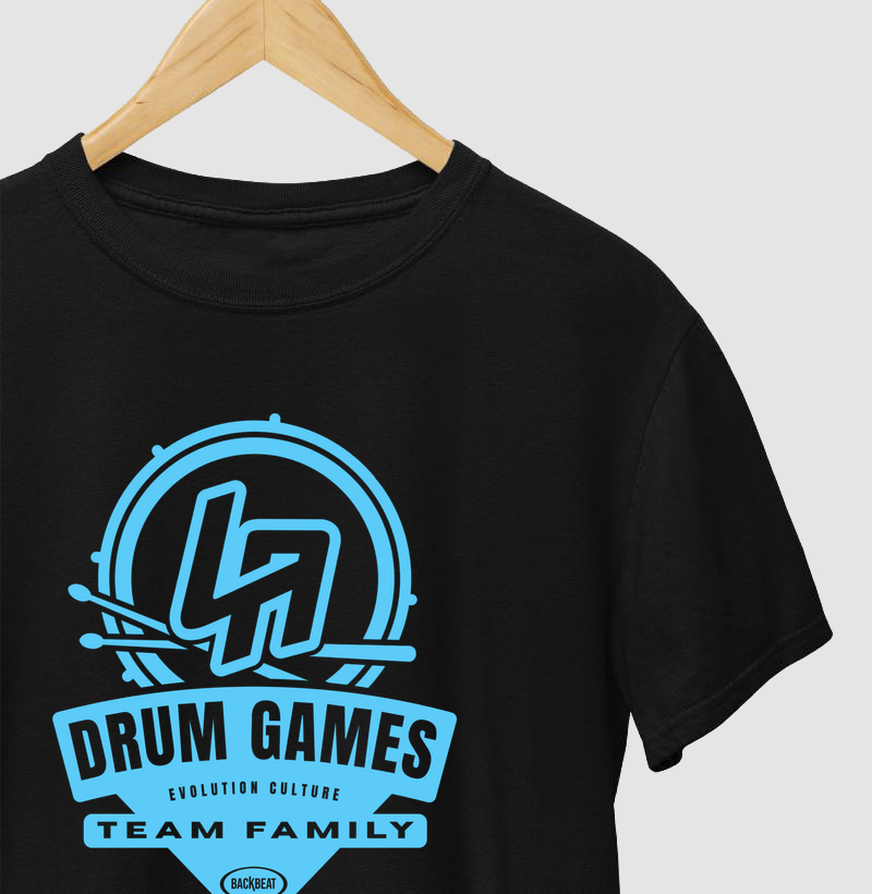 Camiseta 'Team Family' L.A Drum Games | Recreio/Barra (TIME AZUL)