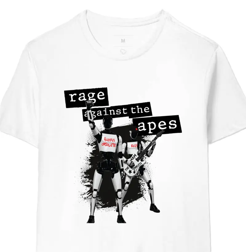 Camiseta Rage Against the Apes