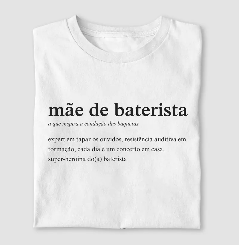 Definição mãe de baterista