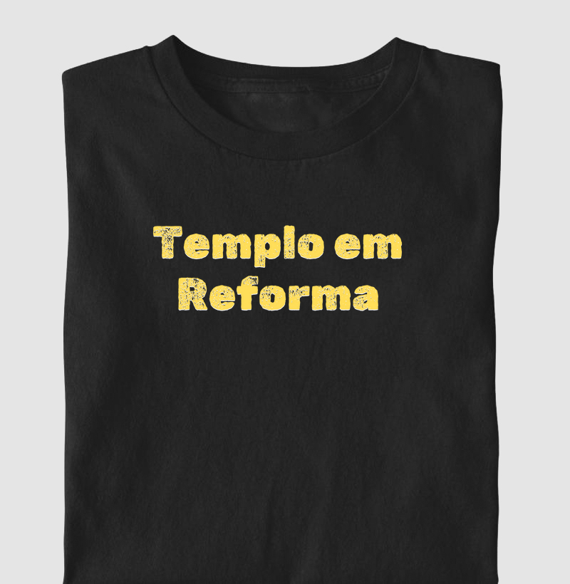 Templo em reforma