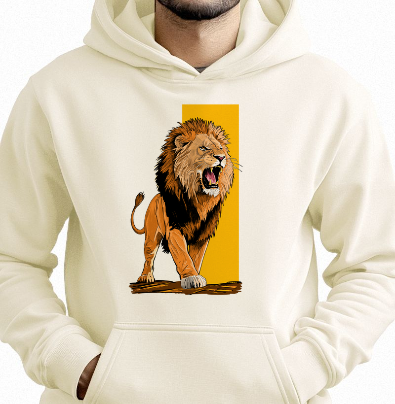 Hoodie Moletom O Rugido do Leão