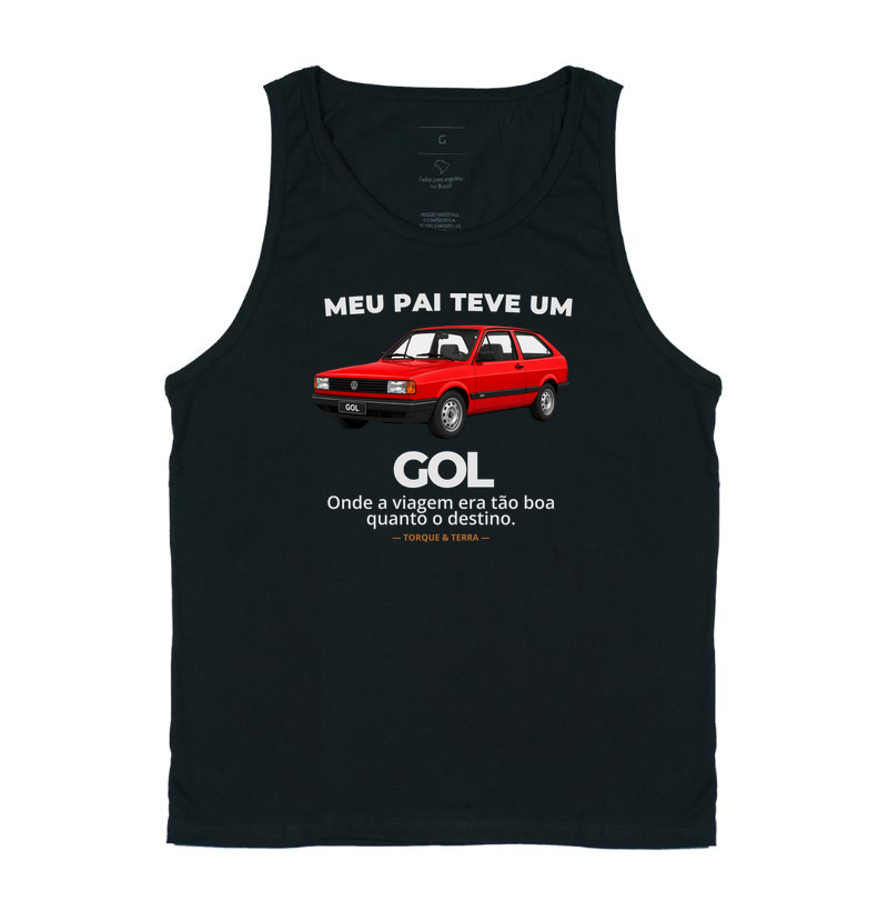 Meu pai tem um - GOL vermelho - Regata