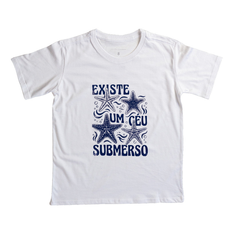 Camiseta Variações da Estrela-do-Mar - (Existe um Céu Submerso)
