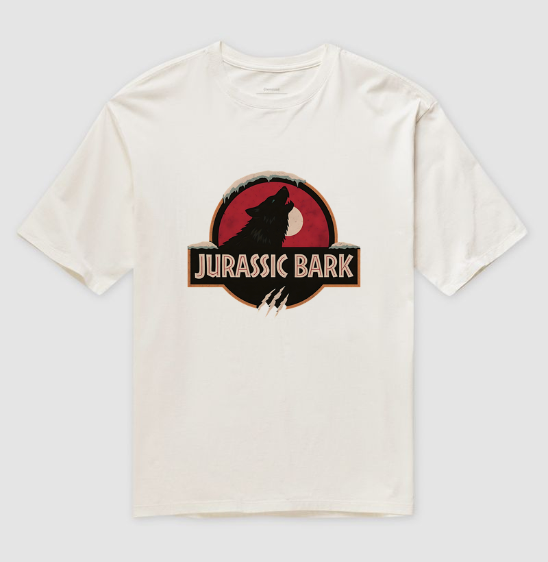 Tee Oversized - Jurassic Bark