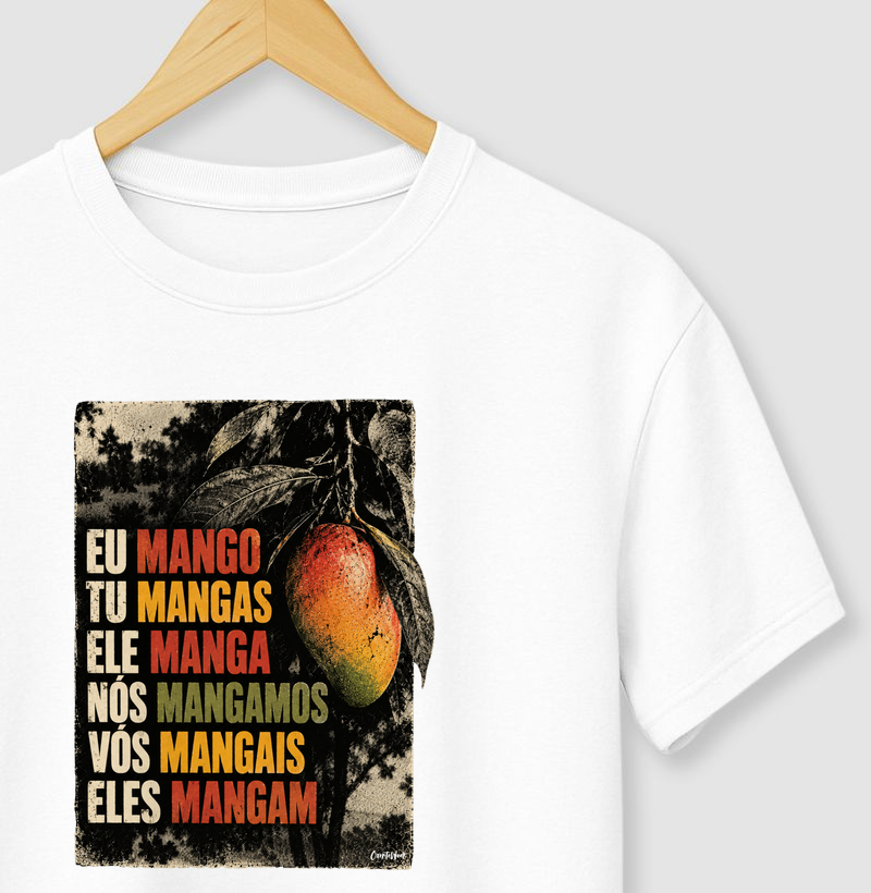 Camiseta verbo MANGAR