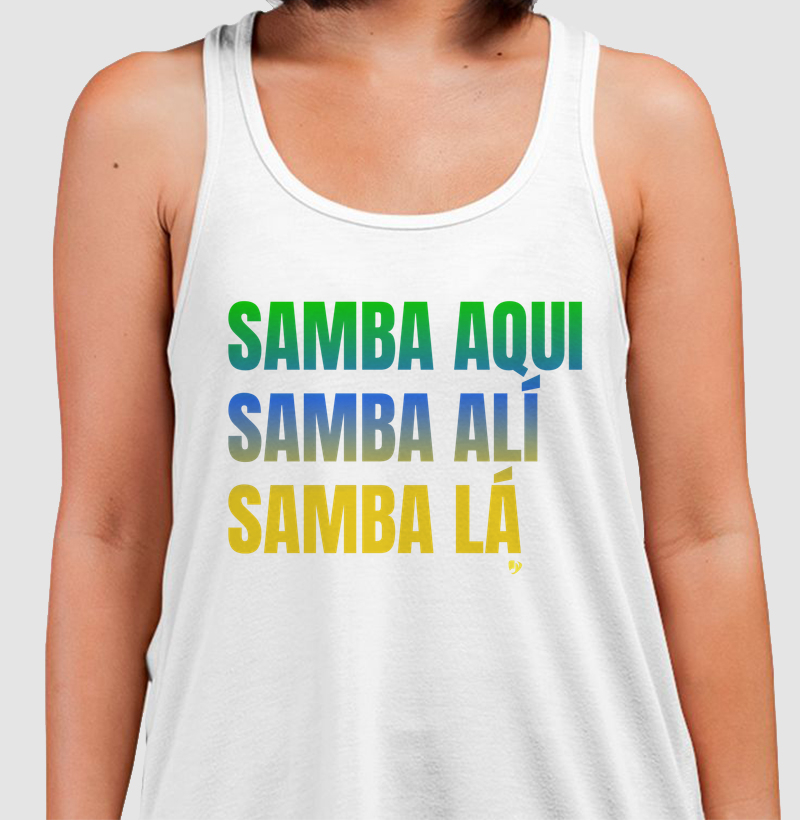 Samba aqui, Samba alí, Samba lá - Regata