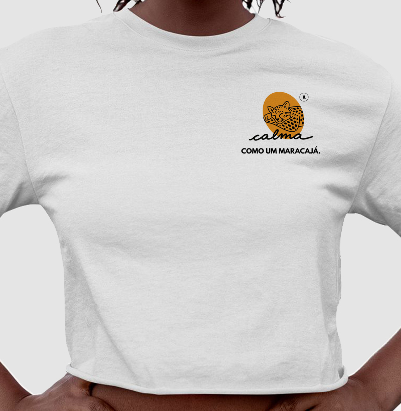 Calma como um maracajá - Pocket Print