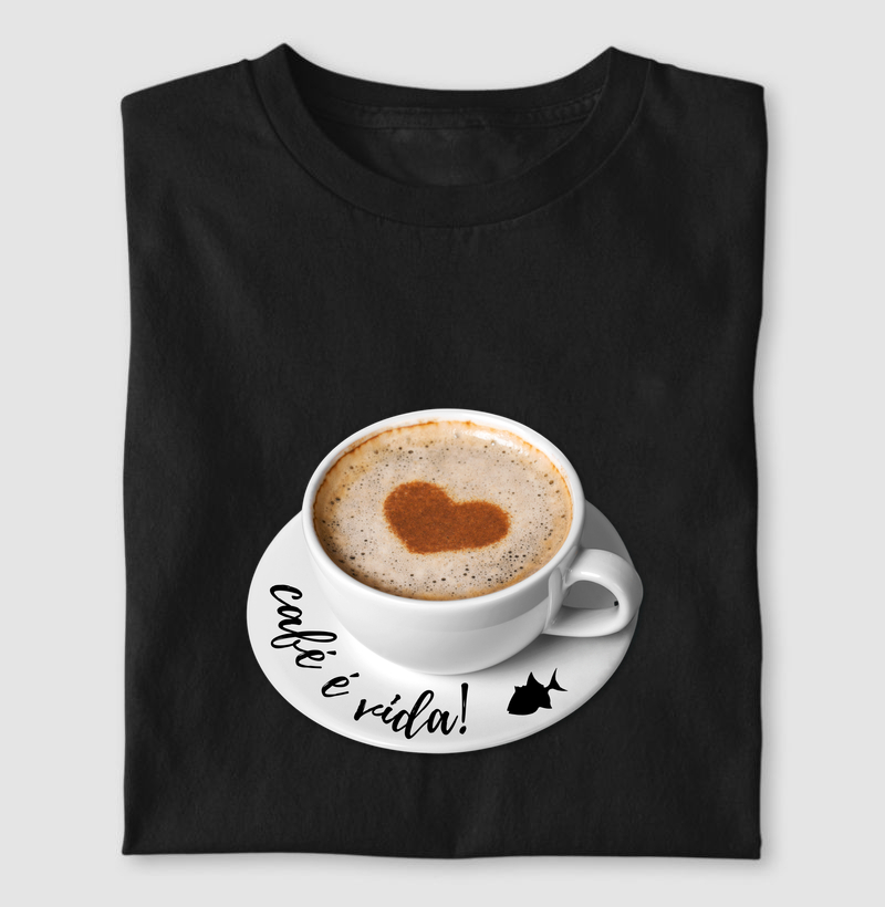 Café é vida xícara - #27482