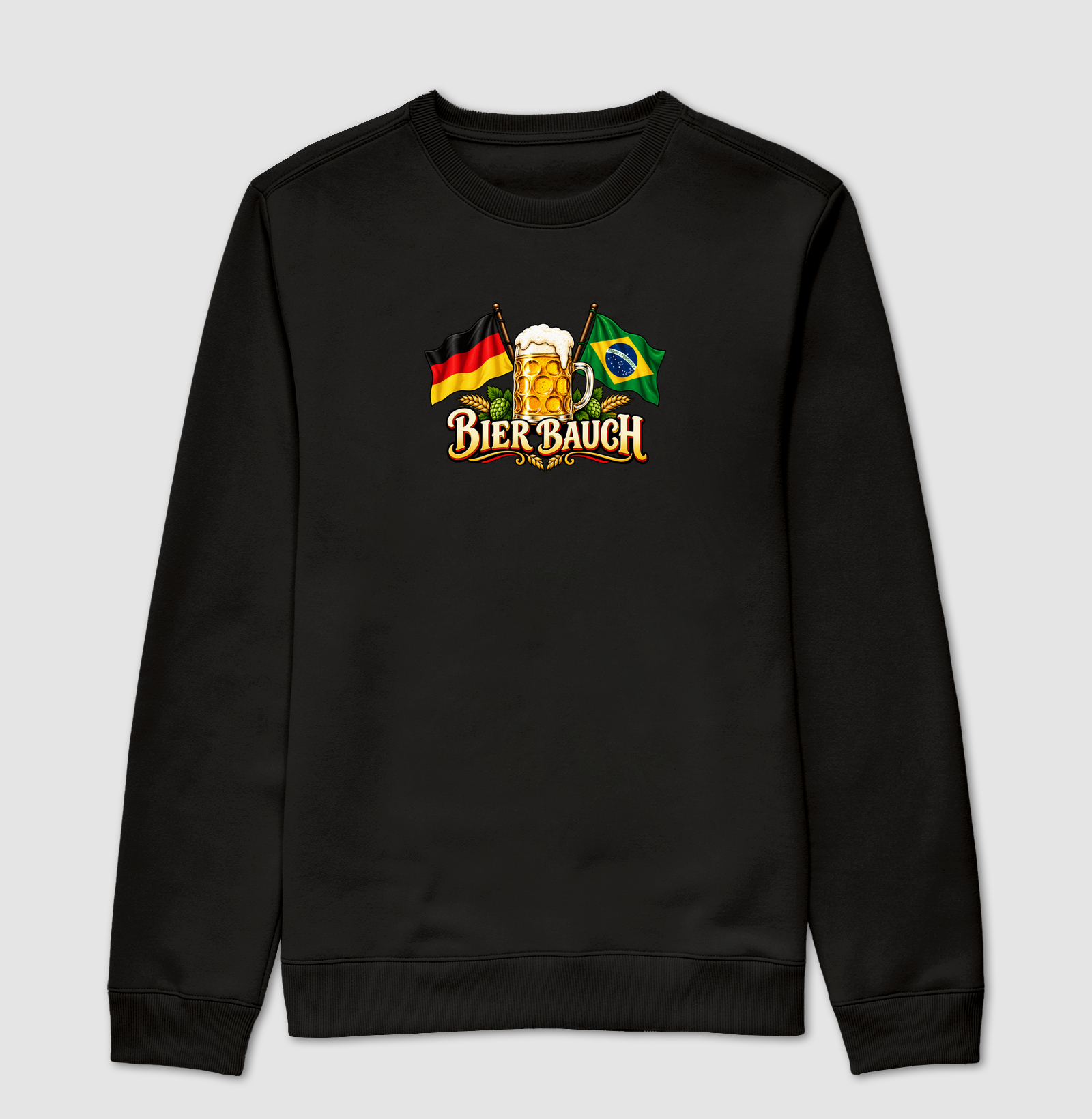 Bier Bauch - Suéter Moletom