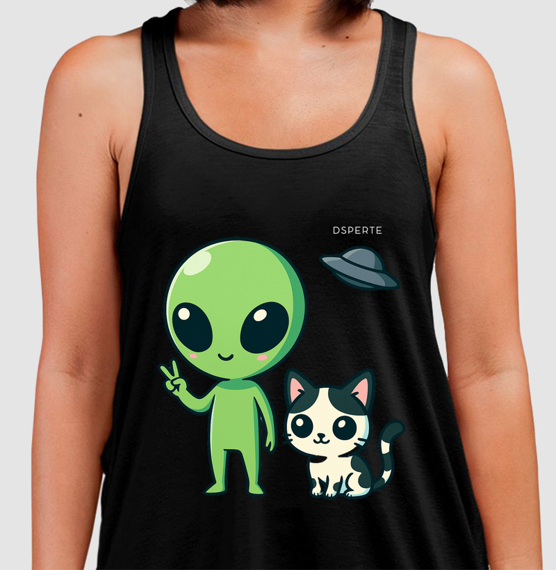 Alien & Gato Cósmico