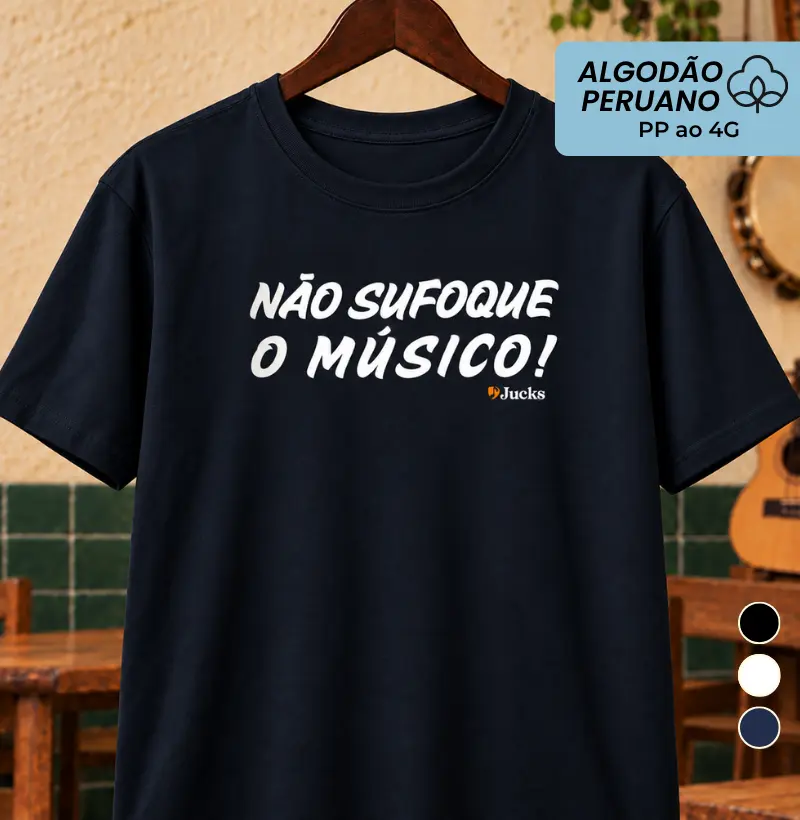 Não sufoque o músico