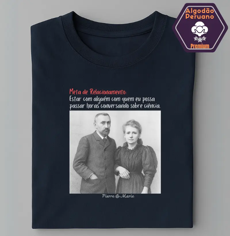 Meta de Relacionamento: Pierre e Marie Curie