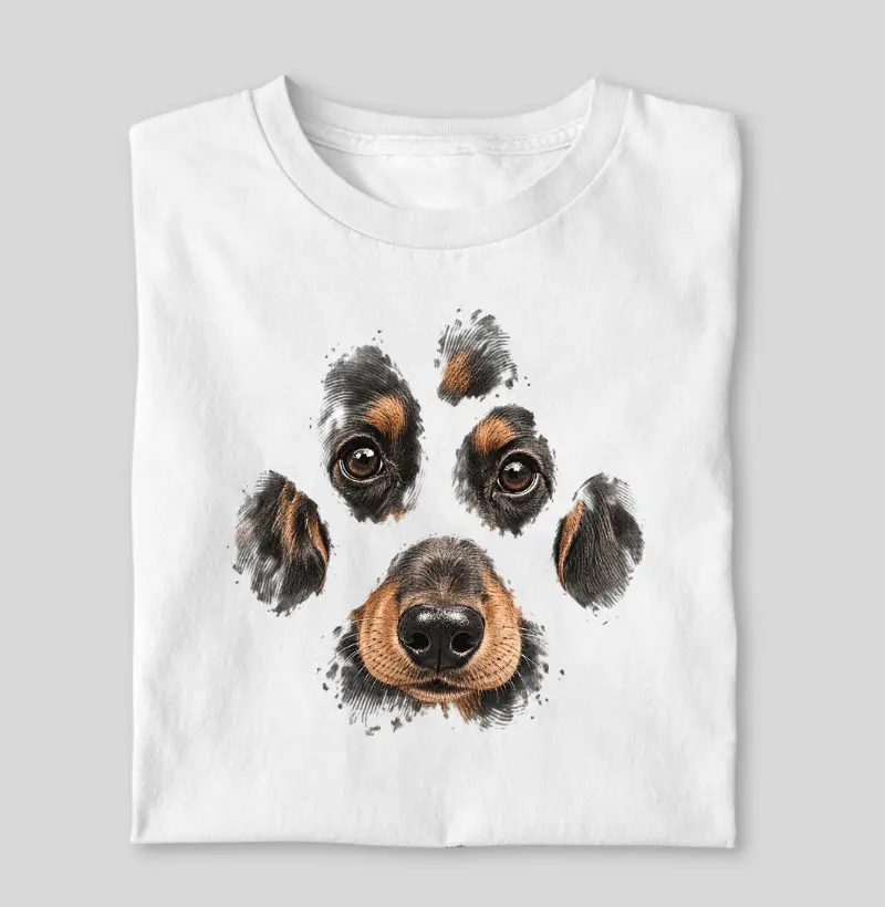 Pata salsicha black - Camiseta
