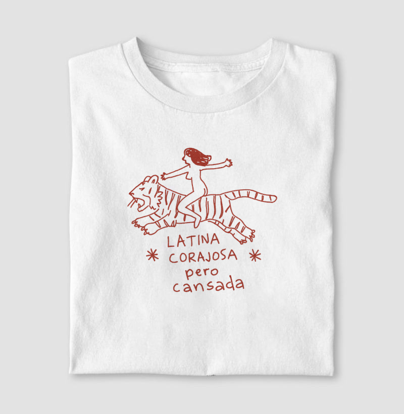 latina corajosa, pero cansada