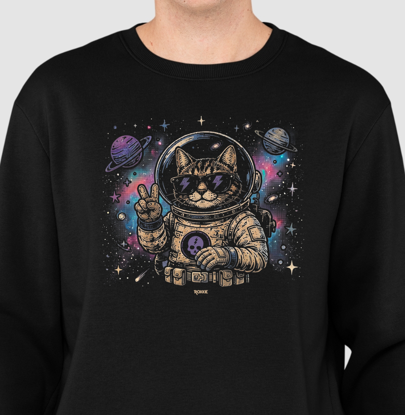 Space Rock - Suéter Moletom