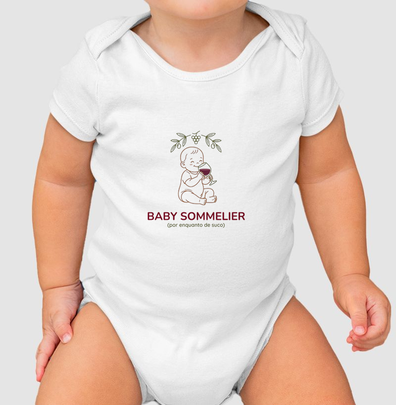 Body Infantil Baby Sommelier - Body Infantil