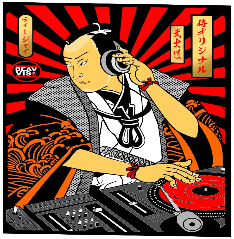 Camisa DJ Samurai BVS c25