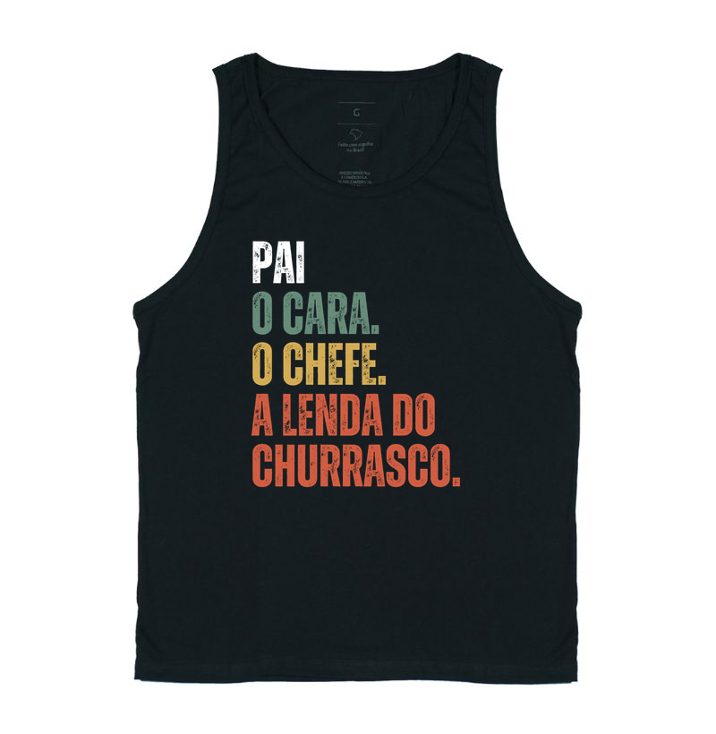 Pai. O cara. O chefe. A lenda do churrasco.