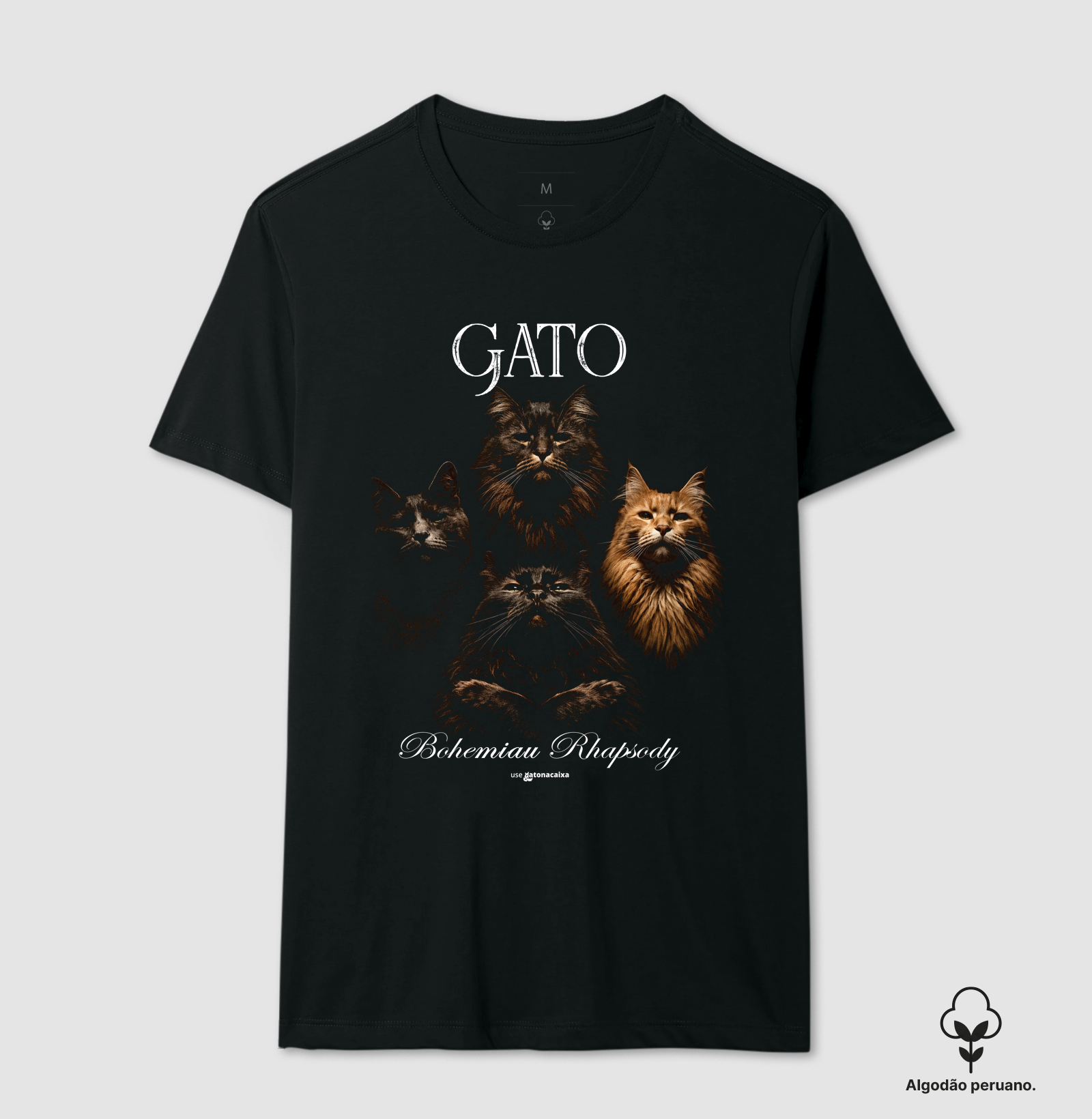 Bohemiau Rhapsody - Camiseta Algodão Peruano