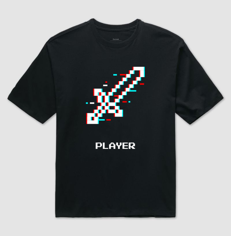 PIXEL SWORD PLAYER – Think Tee