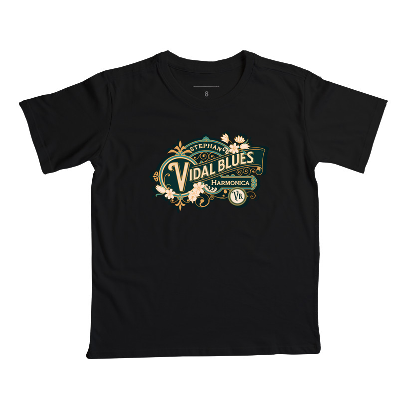 Camiseta Vidal Blues - Stephan Vidal