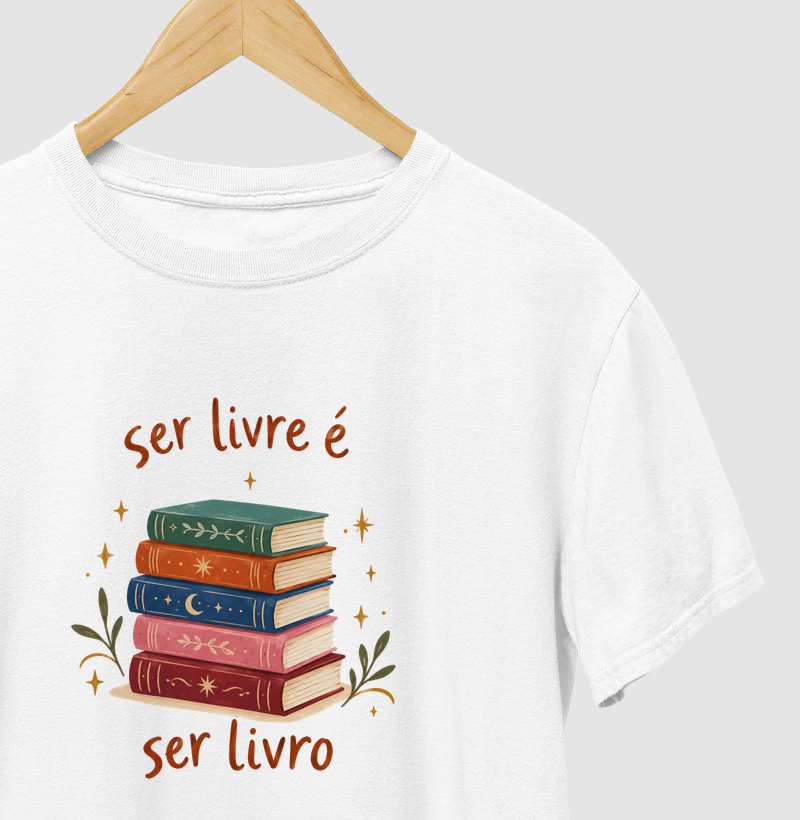 Ser livre é ser livro