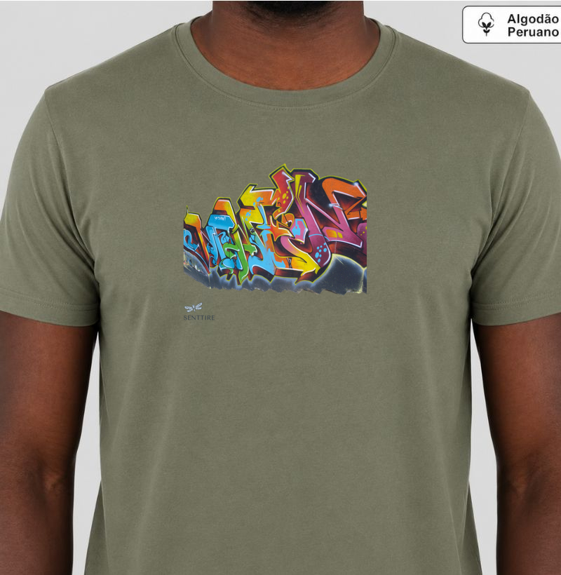 Camiseta Algodão Peruano Urban