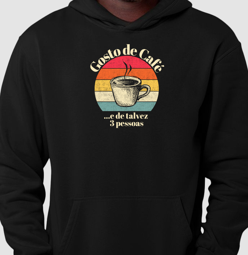 Moletom Gosto de Café 