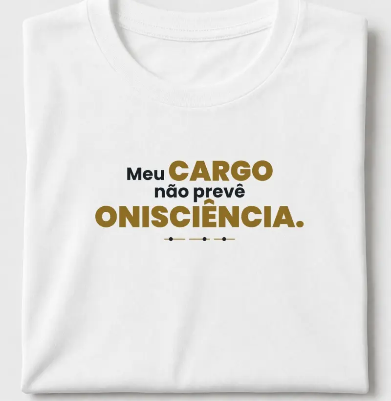 Humildade estratégia - Camiseta